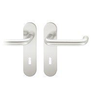 Vorschau: FSB Modell 1070 - Kurzschild ASL Drückergarnitur Aluminium Buntbart Vorschau: FSB Modell 1070 - Kurzschild ASL Drückergarnitur Aluminium Buntbart