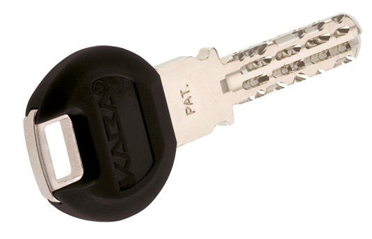 Kaba Schluessel mit Clip schwarz