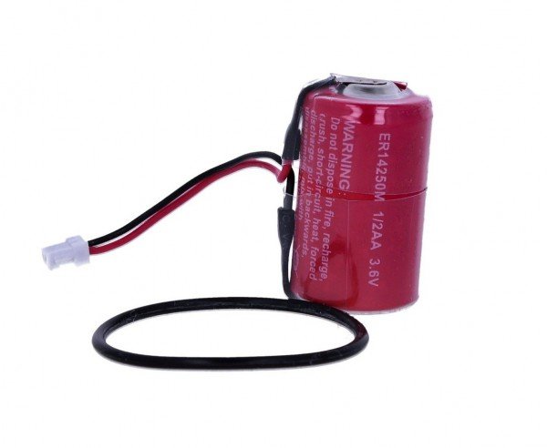 Batterie für DOM Protector - vorkonfektioniert - 3,6 V - 1/2 AA
