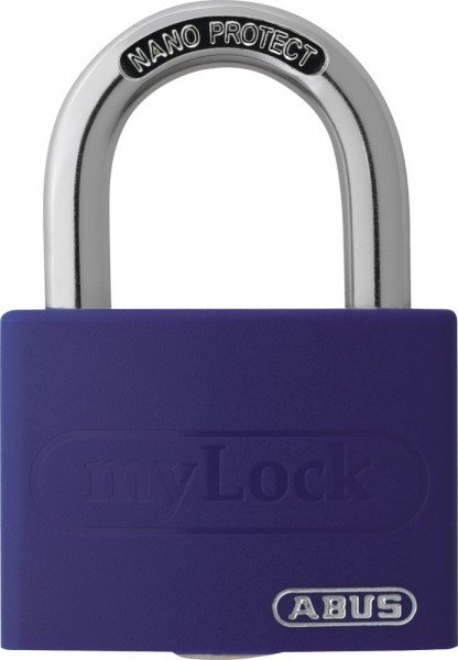 ABUS Vorhangschloss T65 AL - MyLock - violett
