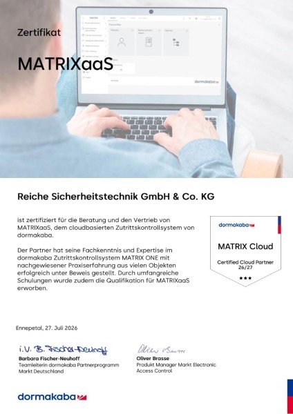 Zertifikat_MATRIXaaS_2026-2027_Reiche-Sicherheitstechnik-GmbH-Co-KGX2PYJnluIMj6o