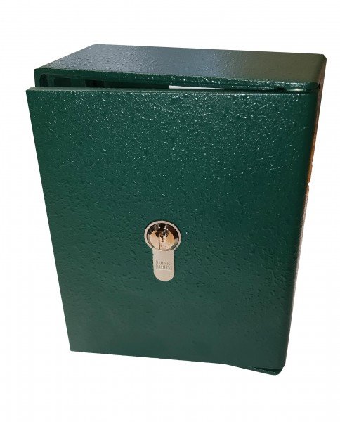 Notschlüsselbox, Notschlüsselkasten grün